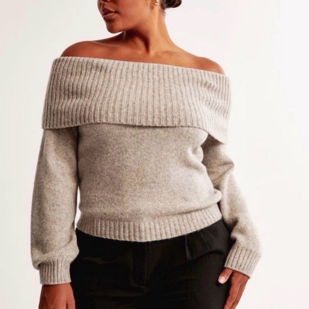 Abercrombie Off-Shoulder Sweater